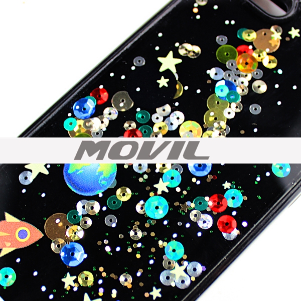 NP-2455 TPU flujo 3D estrellas Funda para Apple iPhone 6-2